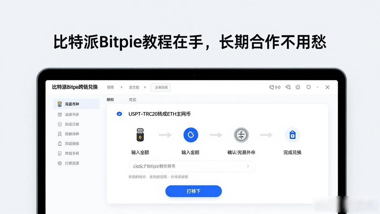 比特派Bitpie教程在手，长期合作不用愁