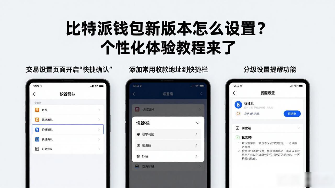 比特派钱包新版本怎么设置？个性化体验教程来了