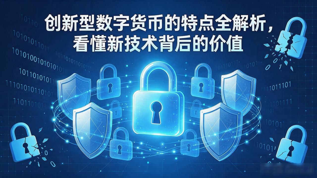 创新型数字货币的特点全解析，看懂新技术背后的价值