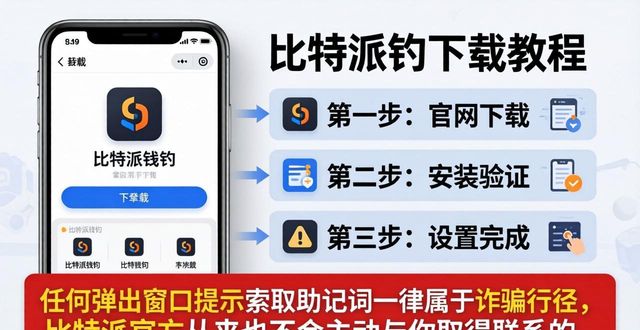比特派钱包最新版下载：三步搞定+避坑指南