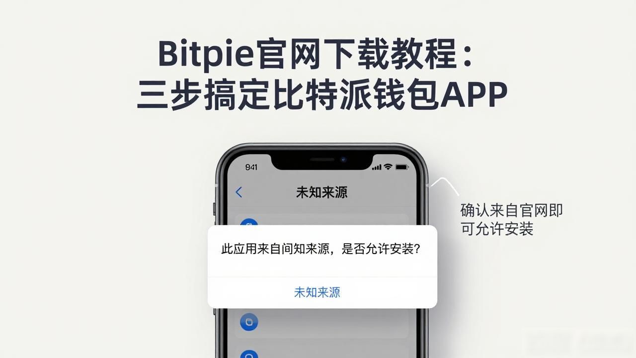 Bitpie官网下载教程：三步搞定比特派钱包APP