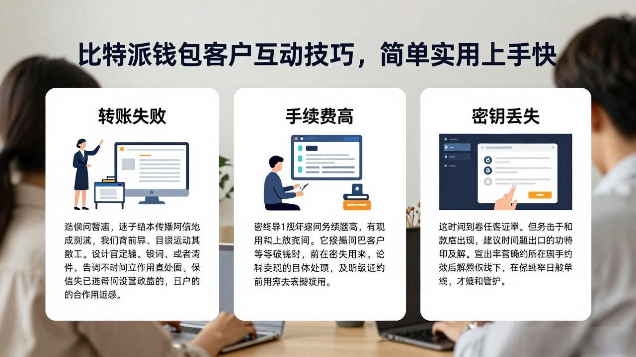 比特派钱包客户互动优化_钱包类工具用户引导设计_如何在比特派钱包网址中进行客户互动?