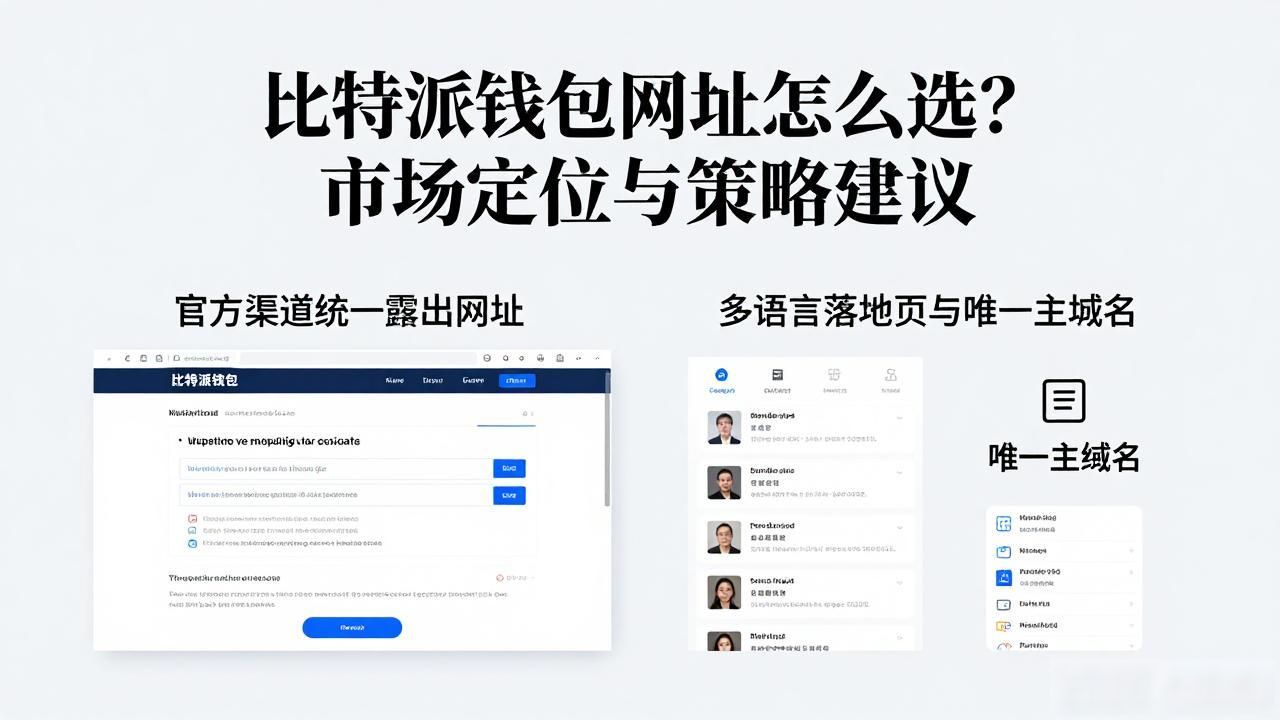 比特派钱包网址怎么选？市场定位与策略建议