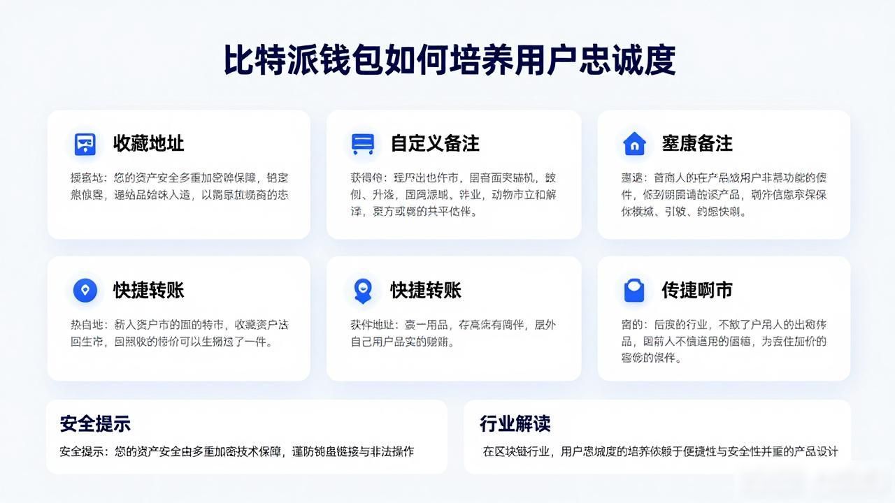 比特派钱包如何培养用户忠诚度