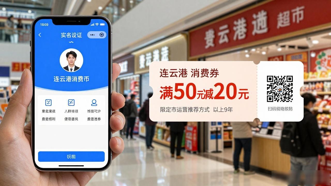 连云港消费券数字货币怎么领怎么用