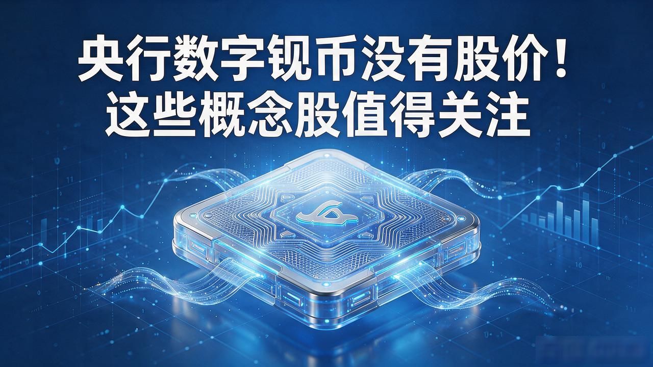 央行数字货币产业链上市公司_数字人民币试点相关企业股票_央行数字货币今日股价