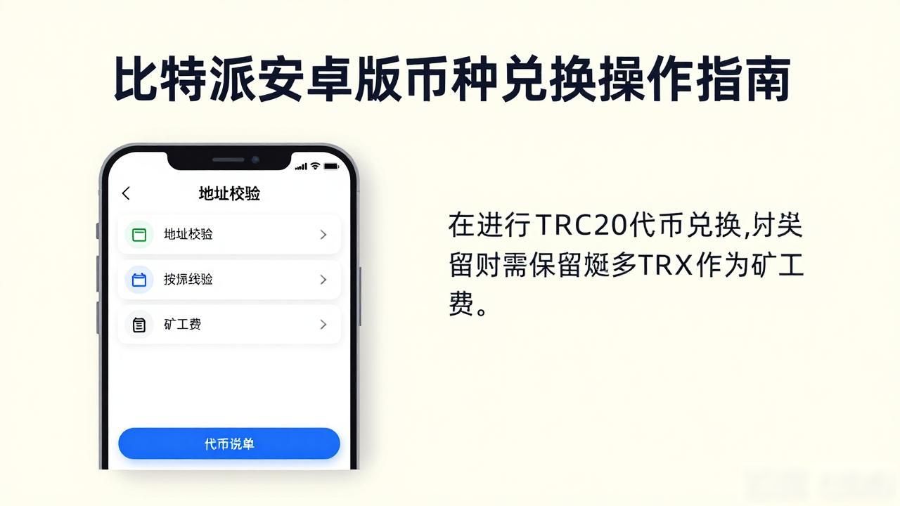比特派App币币兑换_比特派兑换操作流程_如何在比特派安卓版下载中进行币种兑换?
