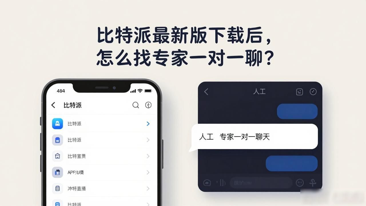 比特派最新版下载后，怎么找专家一对一聊？