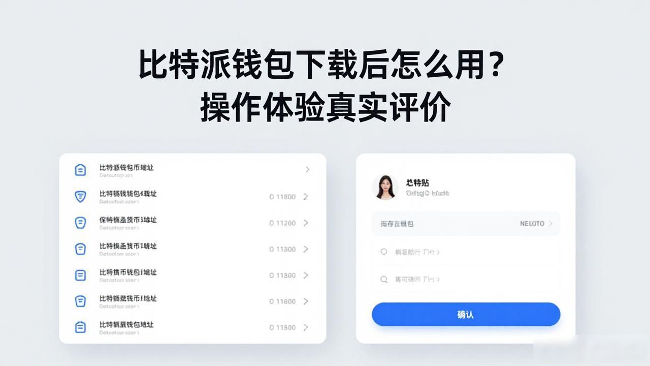 比特派钱包下载后的操作友好性评价_比特派钱包下载使用体验_比特派钱包操作界面设计