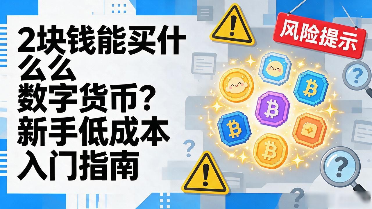 2块钱能买什么数字货币？新手低成本入门指南