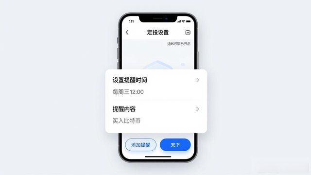 比特派钱包设置定期提醒，三步搞定