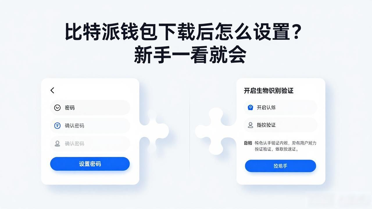 比特派钱包下载后怎么设置？新手一看就会
