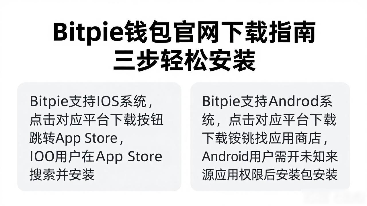 新手如何获取Bitpie钱包_下载Bitpie官网版:三步走轻松搞定_Bitpie钱包官方下载