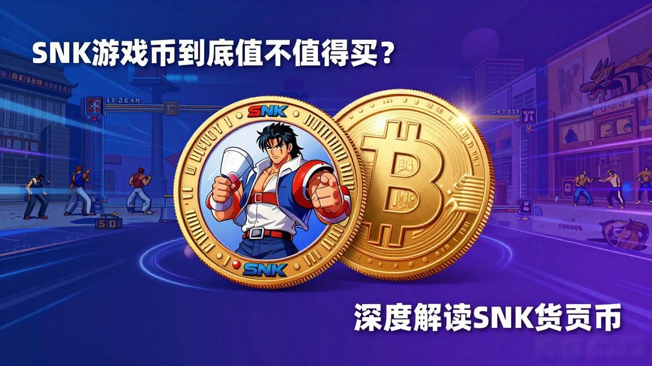 SNK游戏币到底值不值得买？深度解读SNK数字货币