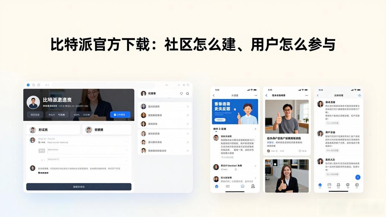 区块链社区建设_用户参与度提升_比特派官方下载的社区建设与用户参与