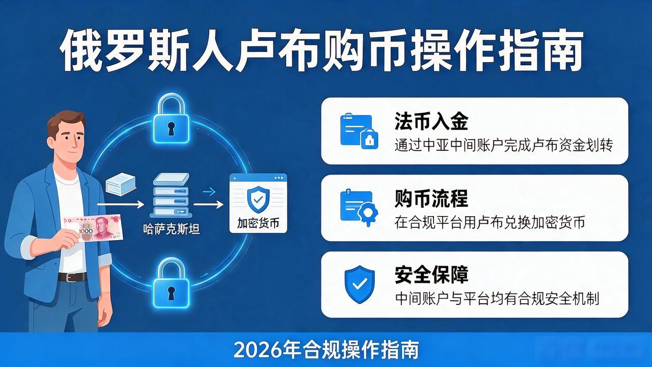 用卢布买加密货币，俄罗斯人的真实操作指南
