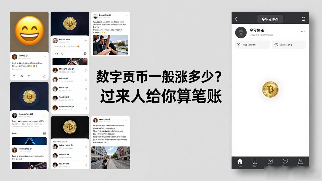 数字货币一般涨多少？过来人给你算笔账