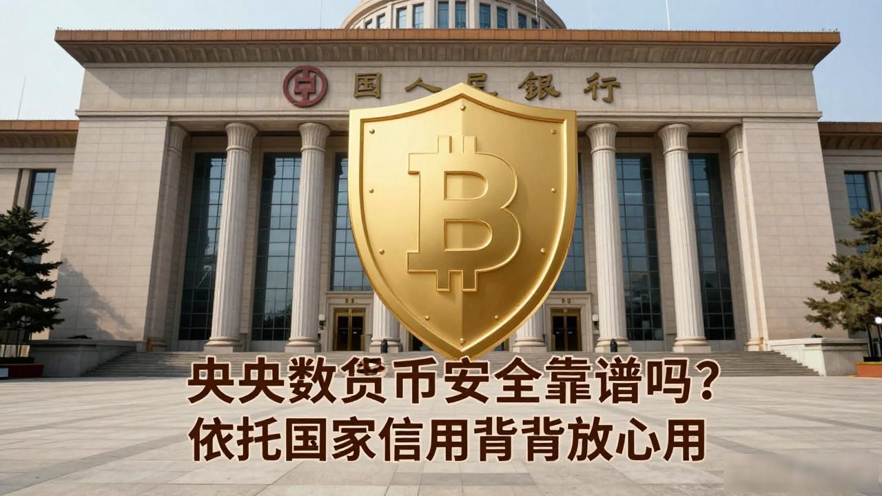 央行数字货币安全靠谱吗？依托国家信用背书放心用