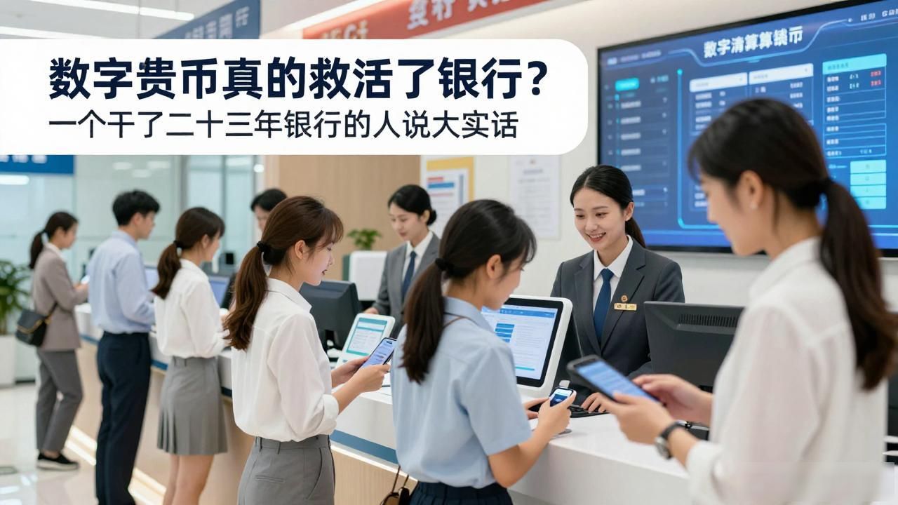 数字人民币对银行的影响_信贷行业数字化转型_数字货币拯救了银行