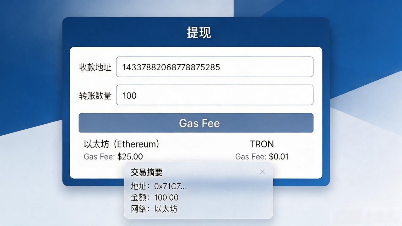 USDT怎么转？数字货币转账交易流程，关键几步别搞混