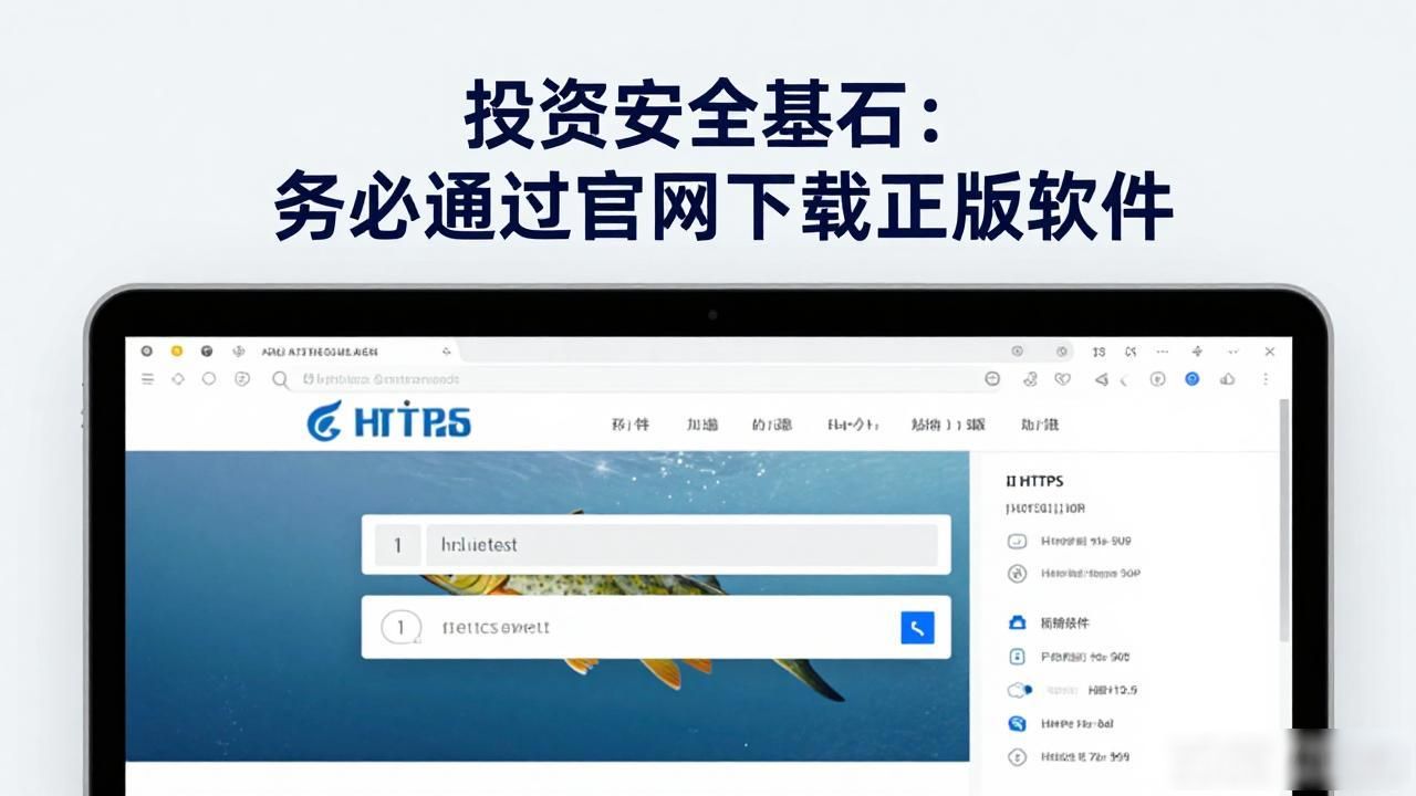 投资安全基石：务必通过官网下载正版软件