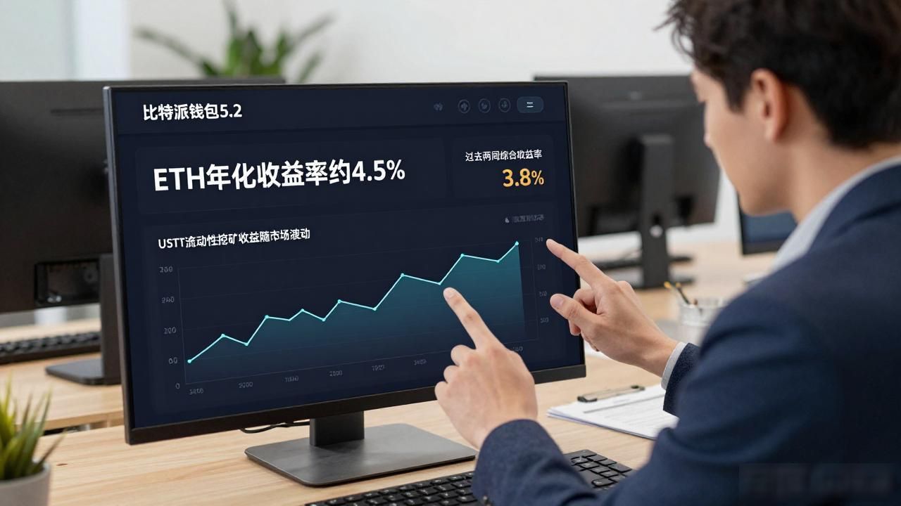 比特派钱包5.2收益统计功能_比特派钱包5.2下载后的收益统计与分析_ETH与USDT在比特派钱包5.2收益表现