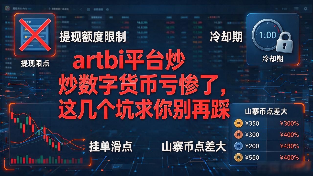炒数字货币亏artbi平台_数字货币交易手续费和滑点问题_artbi平台炒数字货币亏损原因