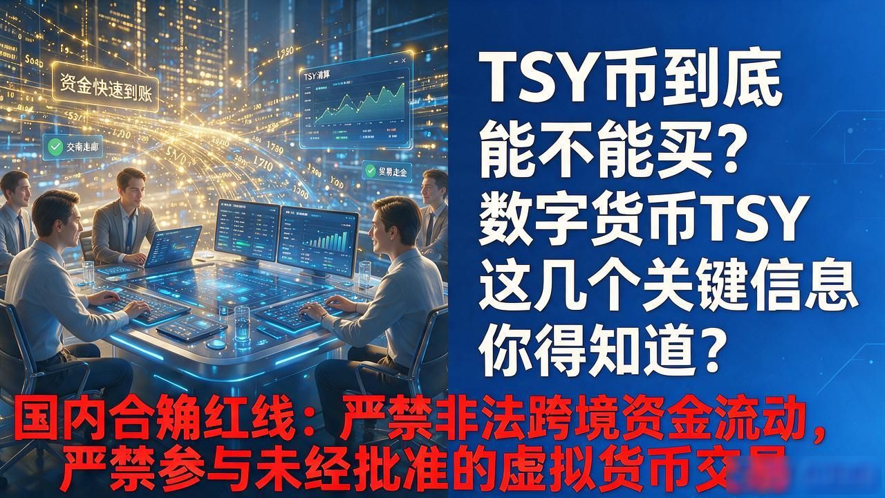 TSY币到底能不能买？数字货币TSY这几个关键信息你得知道