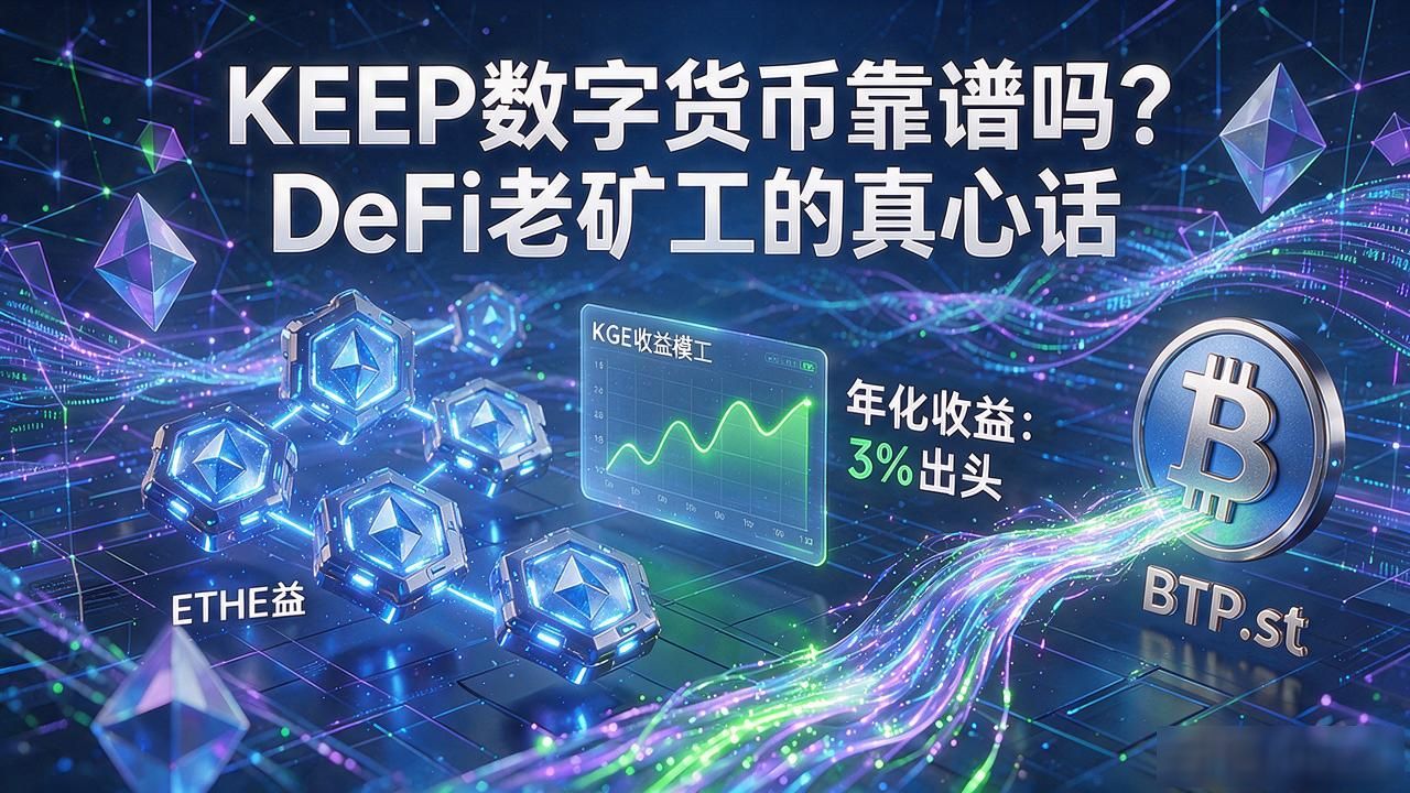KEEP数字货币靠谱吗？DeFi老矿工的真心话