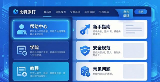 比特派钱包官网入口：怎么找到学习区块知识的地方