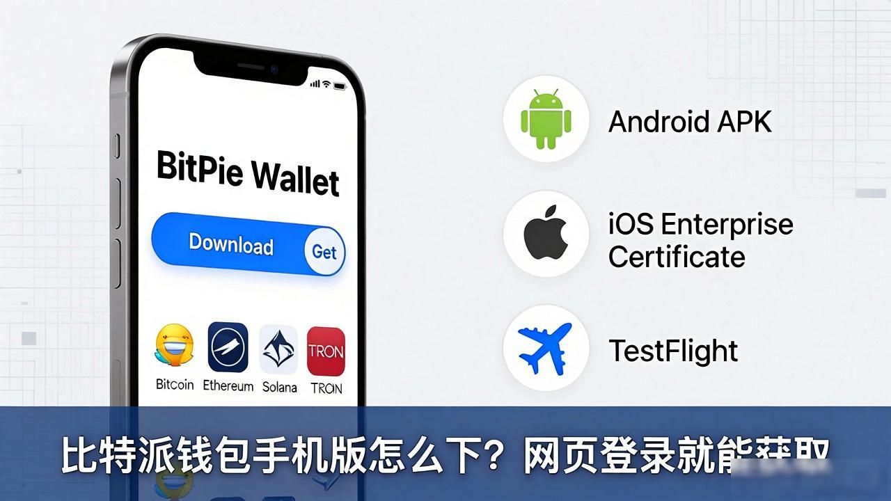 比特派钱包手机版怎么下？网页登录就能获取