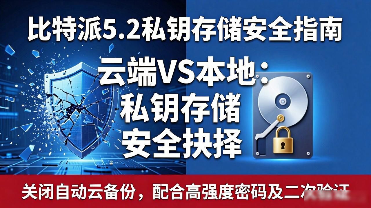 比特派5.2升级后，私钥与助记词到底该存哪？