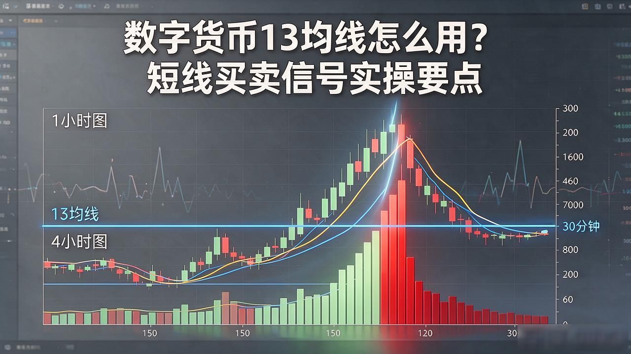 数字货币13均线怎么用？短线买卖信号实操要点