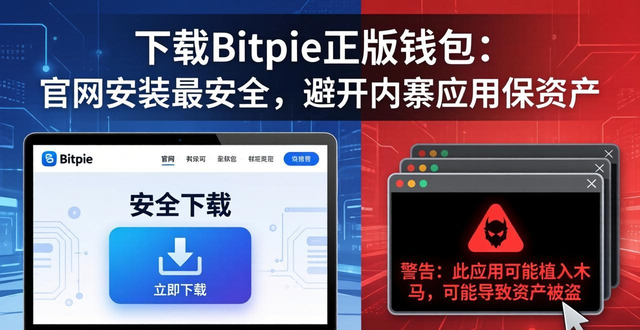 下载Bitpie正版钱包：官网安装最安全，避开山寨应用保资产