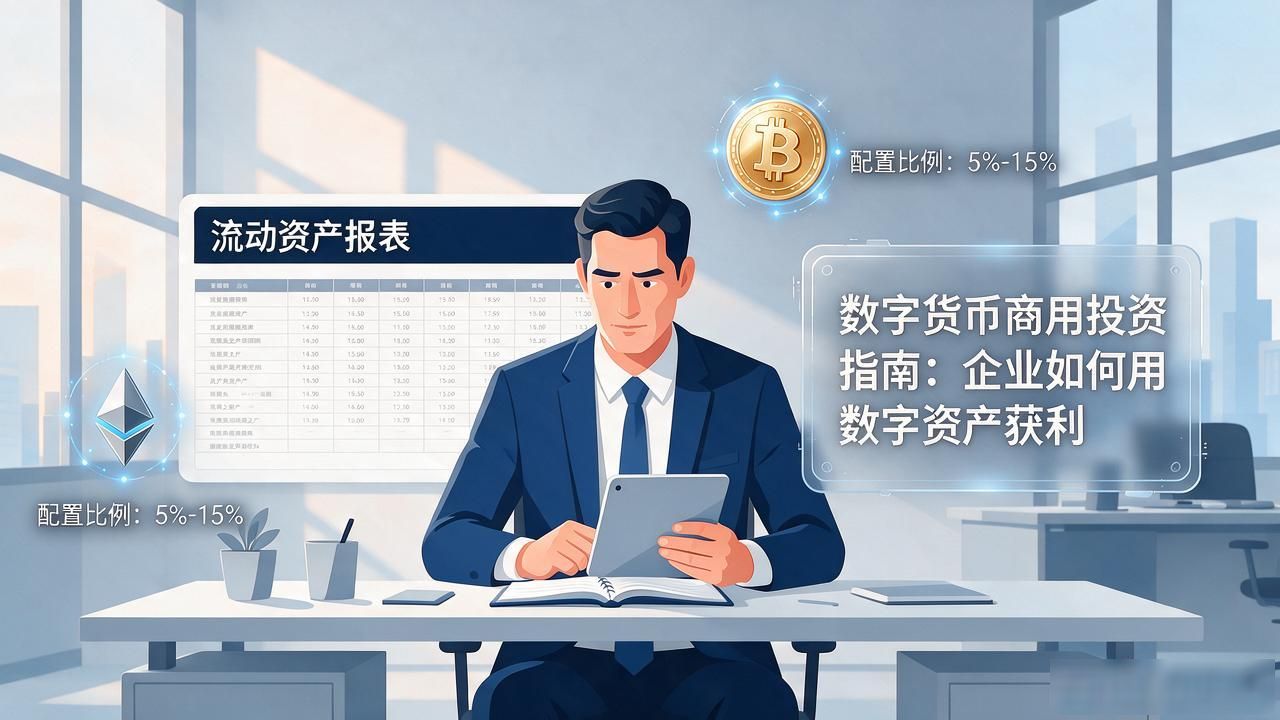 数字货币商用投资指南：企业如何用数字资产获利
