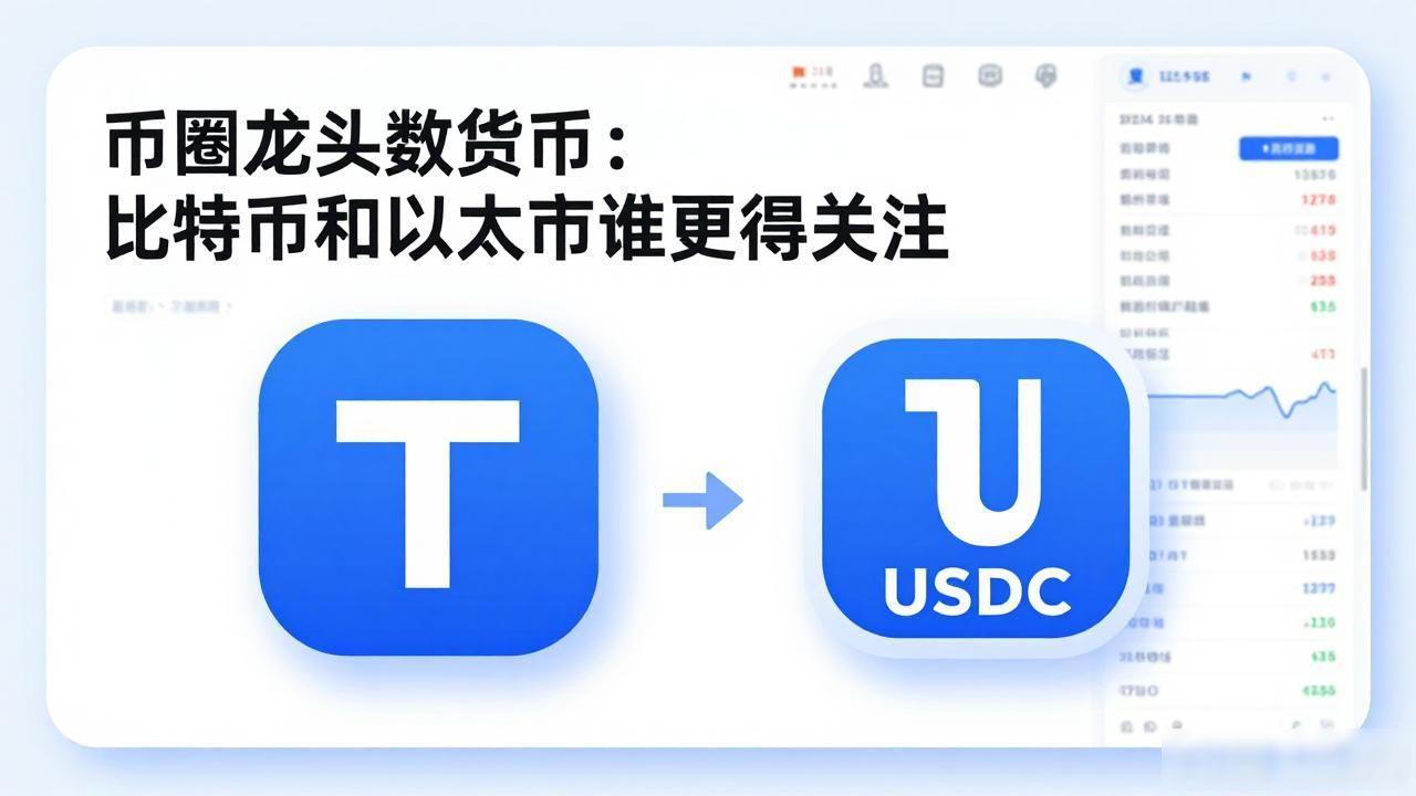 币圈龙头数字货币：比特币和以太坊谁更值得关注