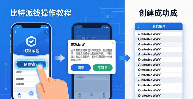 比特派钱包添加步骤 新手创建与导入钱包教程