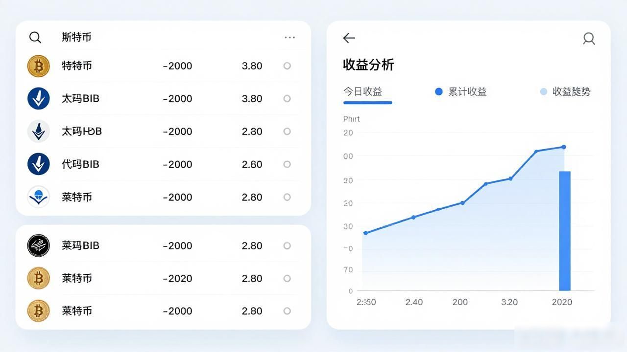 比特派钱包查看加密货币投资回报方法_如何在比特派钱包APP中查看投资回报_比特派钱包资产页面收益查询