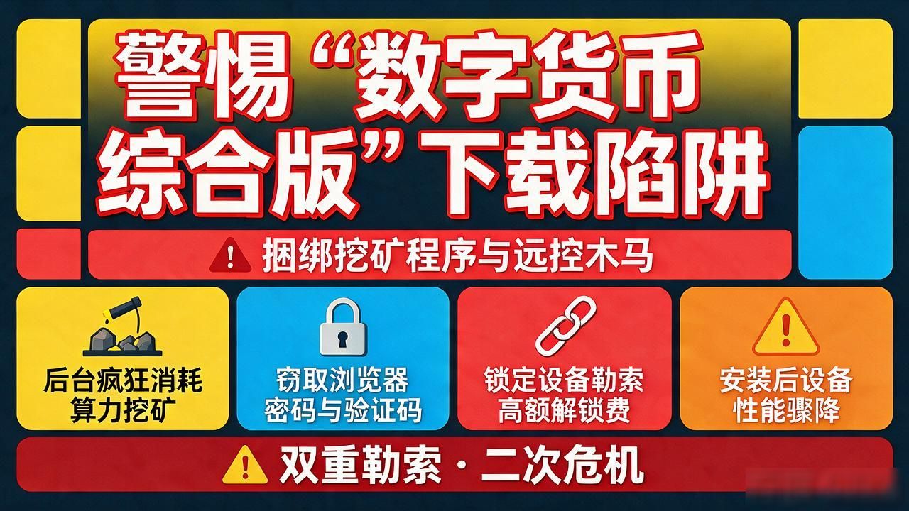 警惕“数字货币综合版”下载陷阱