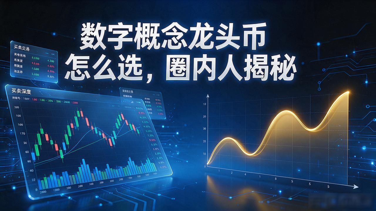 数字概念龙头币怎么选，圈内人揭秘