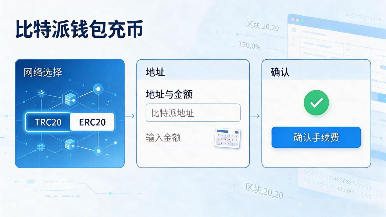 USDT充币网络选择指南_比特派怎么给钱包充值_比特派钱包充值教程