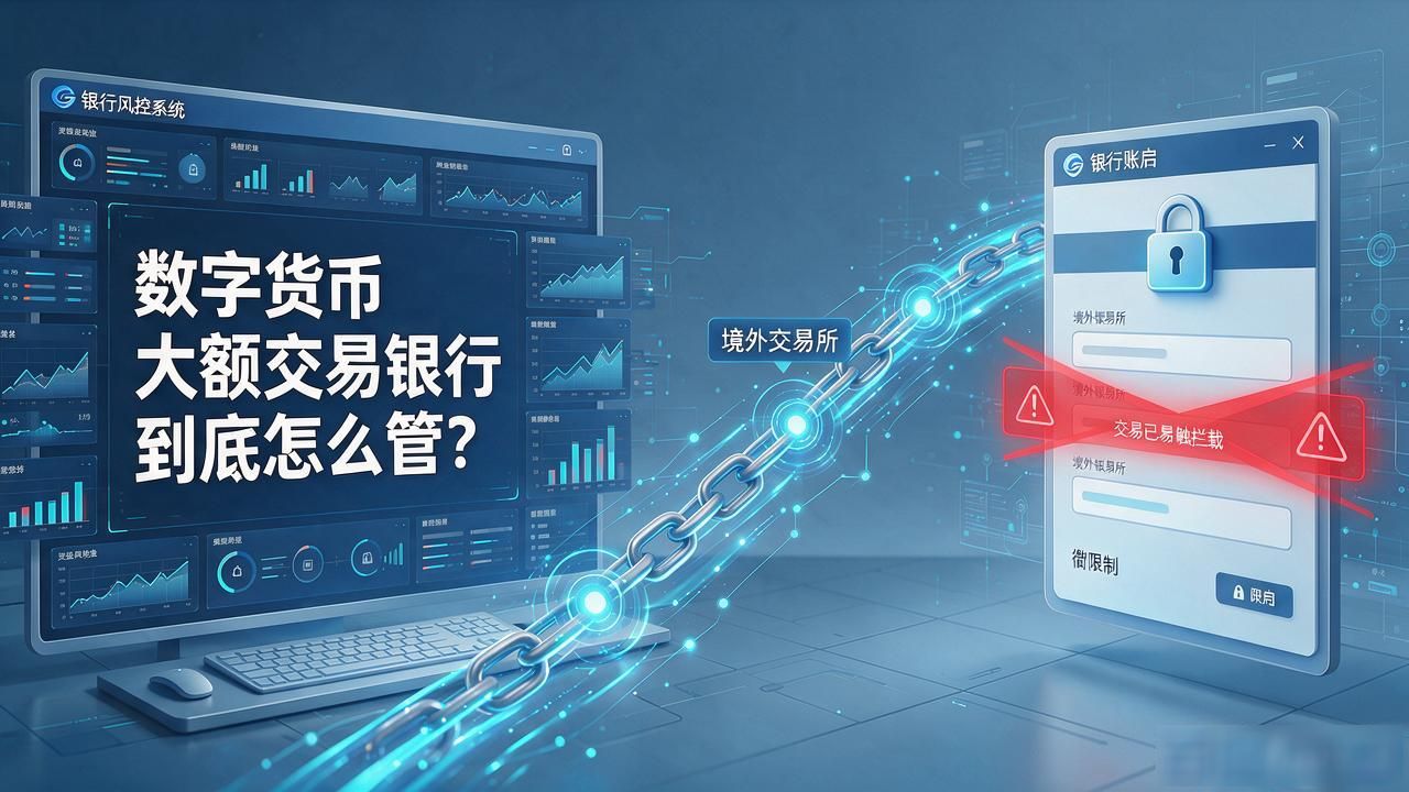 银行数字货币大额交易_数字货币大额交易银行_数字货币银行风控合规