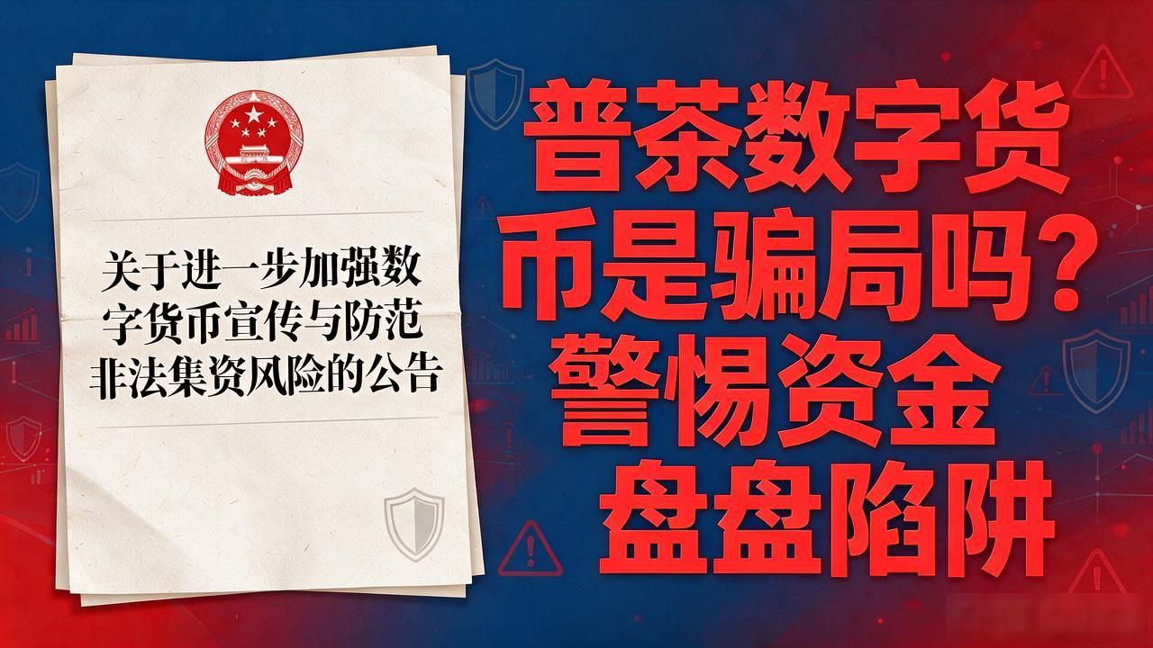 普茶数字货币是骗局吗？警惕资金盘陷阱