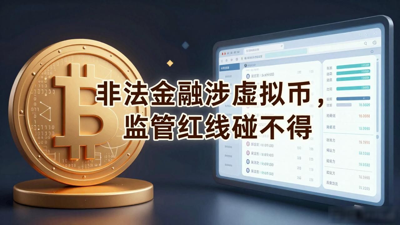 非法金融涉虚拟币，监管红线碰不得