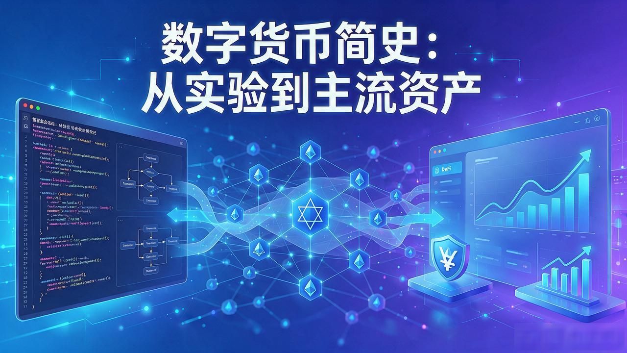 数字货币简史：从实验到主流资产