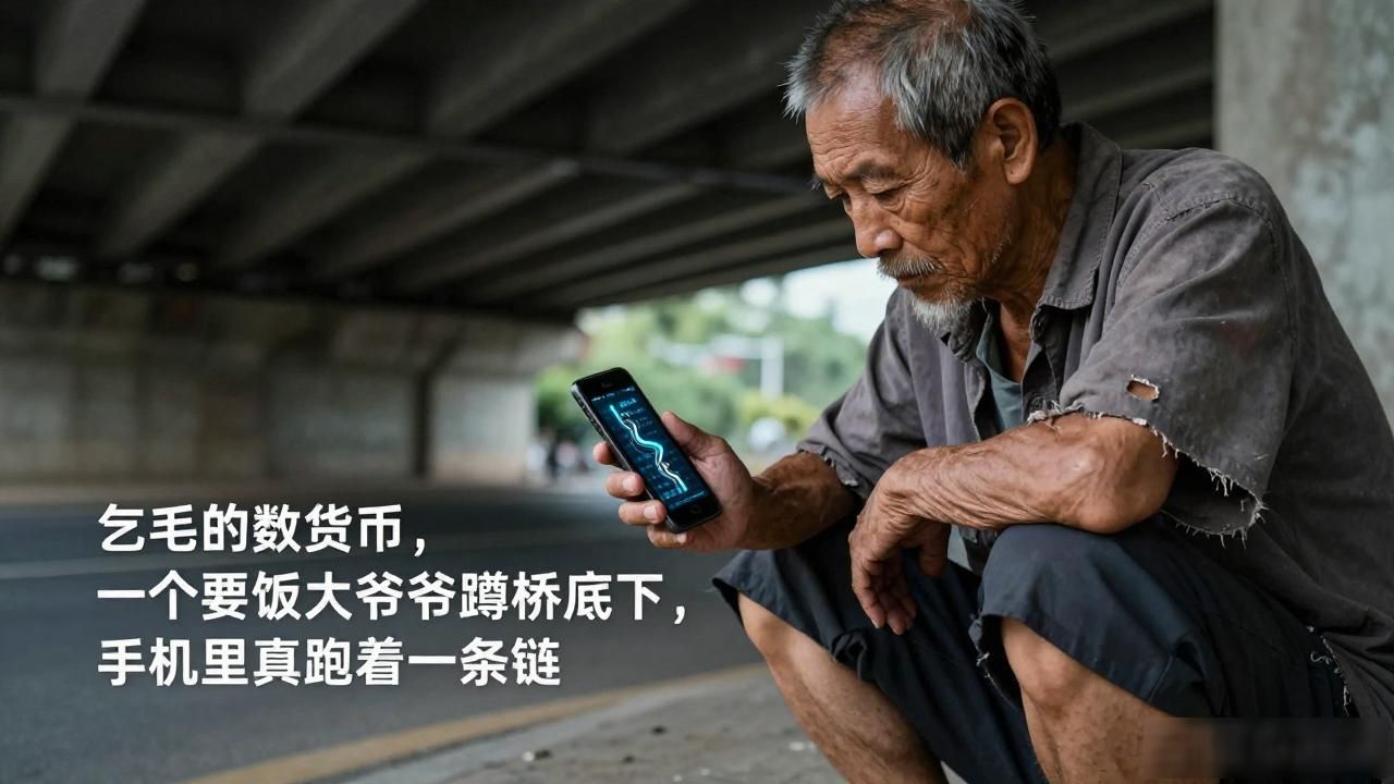 桥洞下老头挖矿以太坊_数字货币对底层穷人的意义_乞丐的数字货币