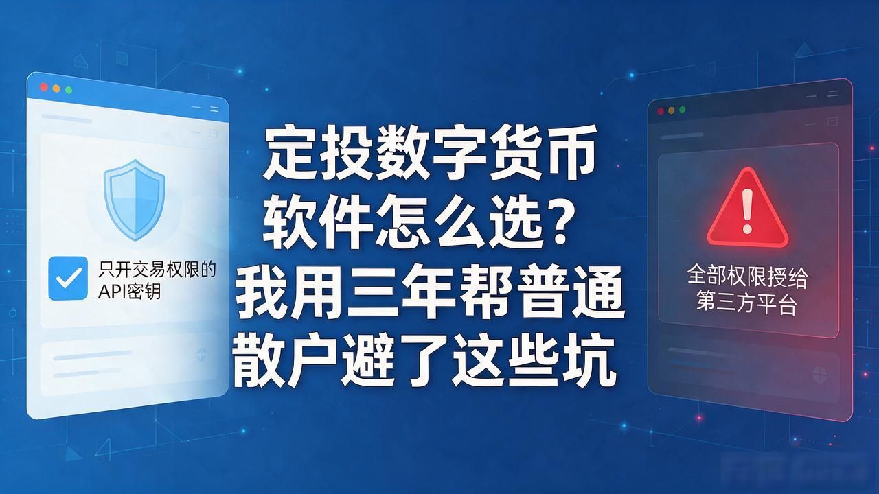 定投数字货币软件_定投工具手续费滑点对比分析_比特币以太坊定投软件选择避坑指南
