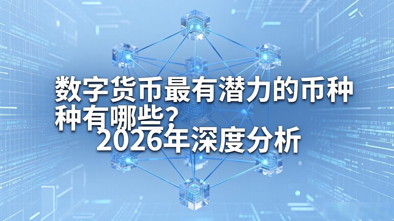 数字货币最有潜力的币种有哪些？2026年深度分析