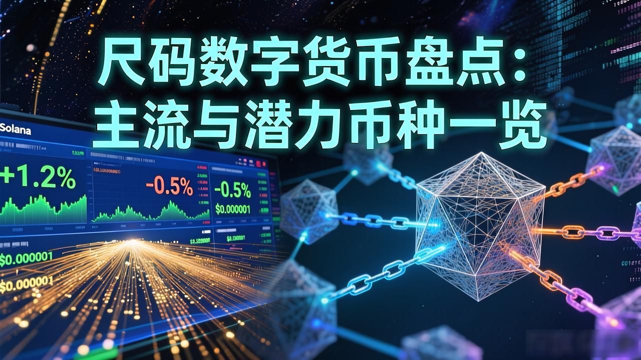 尺码数字货币盘点：主流与潜力币种一览