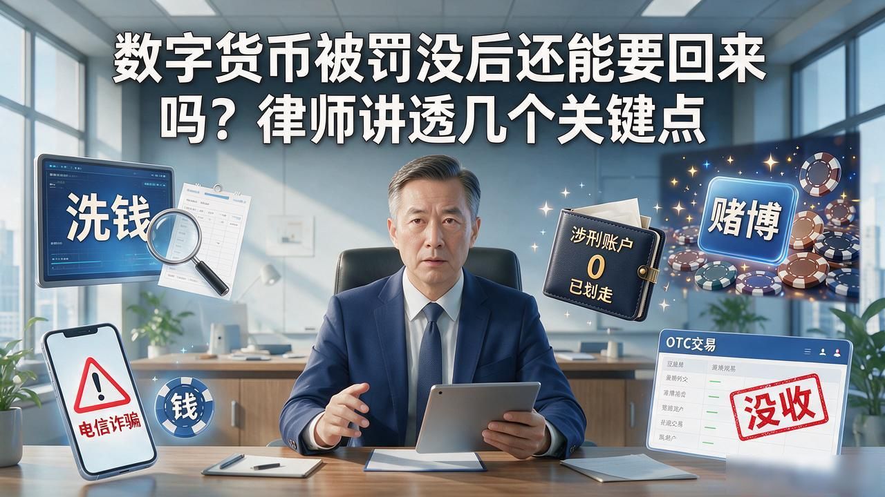 虚拟货币涉案财物处置救济路径_数字货币罚没_数字货币被司法罚没后如何申请解冻